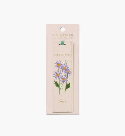 Birth Month Bookmark — September