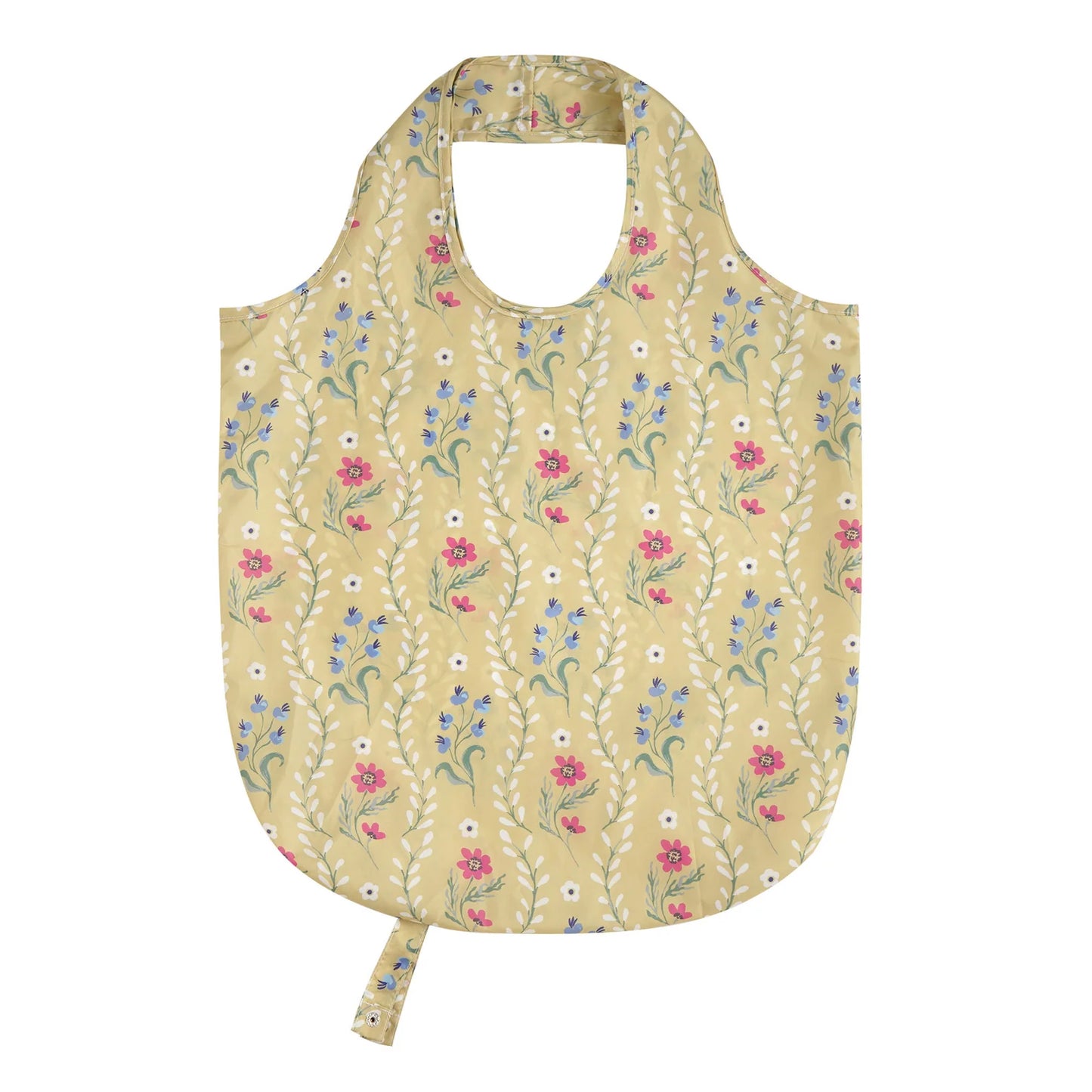 Boho Floral Roll-up Bag