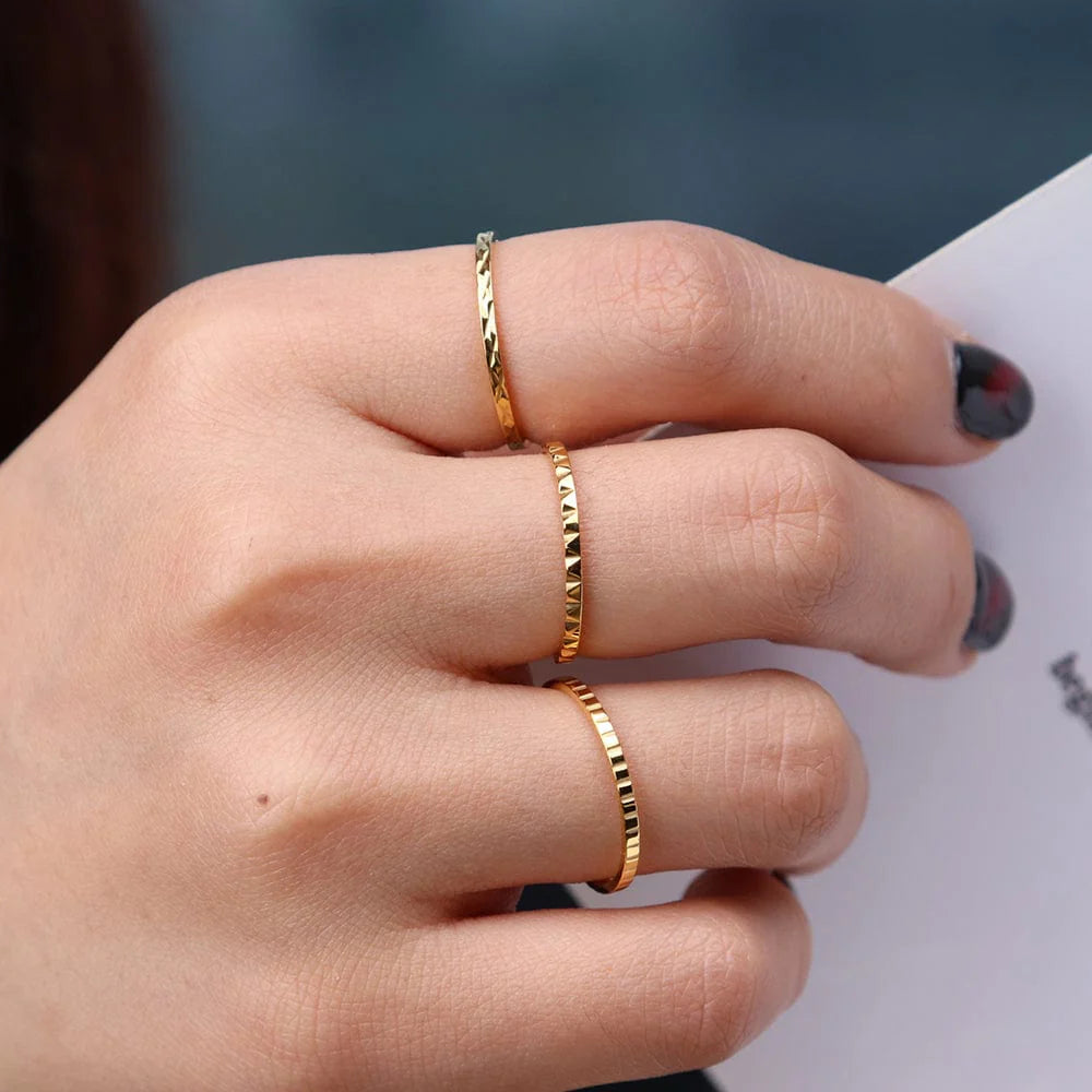 Brit Ring Set Gold