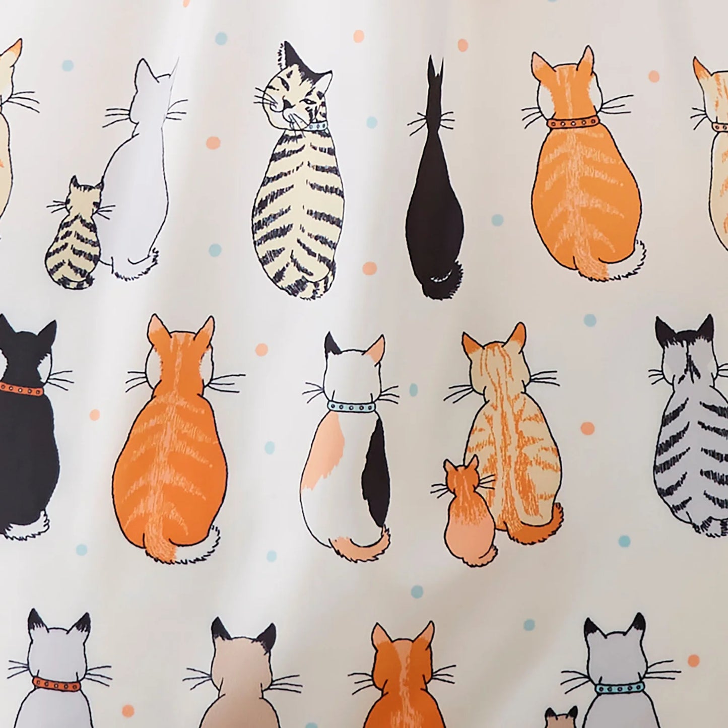 Cats In Waiting Roll-up Bag