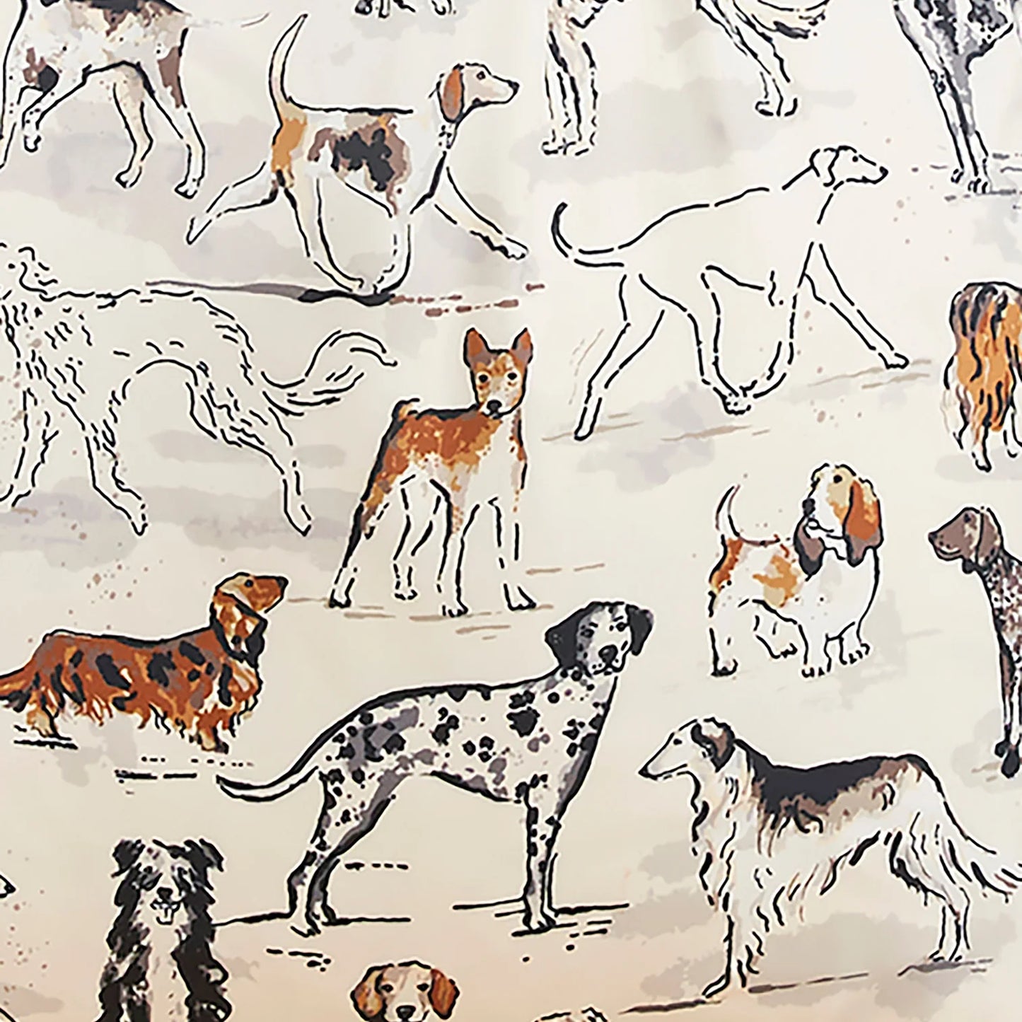 Country Dogs Roll-up Bag