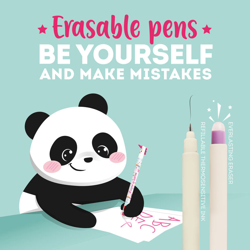 Animal Head Erasable Gel Pen | Cat