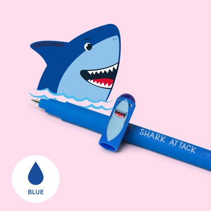 Animal Head Erasable Gel Pen | Shark