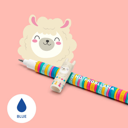 Animal Head Erasable Gel Pen | Llama