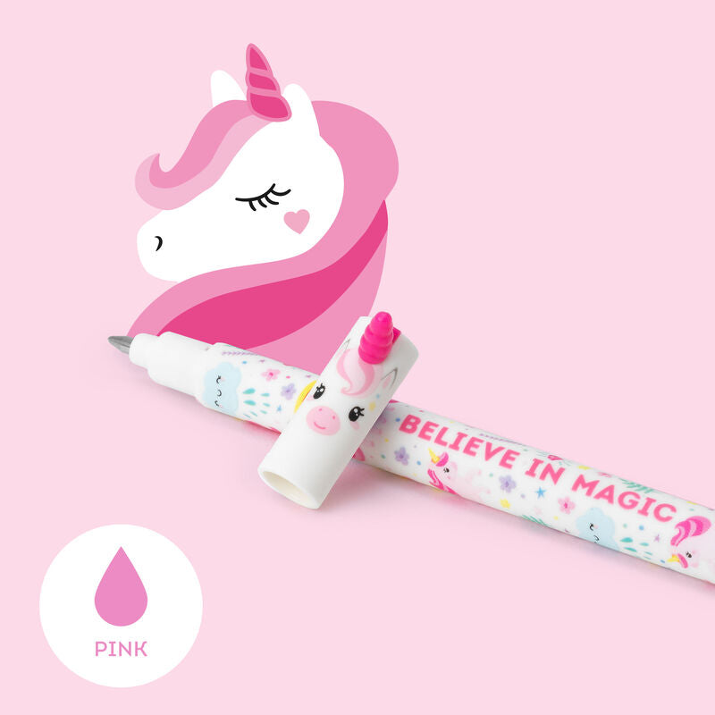 Animal Head Erasable Gel Pen | Unicorn