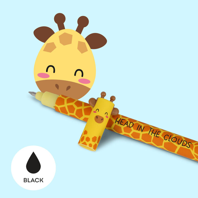 Animal Head Erasable Gel Pen | Giraffe