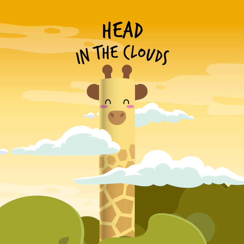 Animal Head Erasable Gel Pen | Giraffe