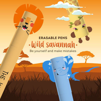 Animal Head Erasable Gel Pen | Giraffe