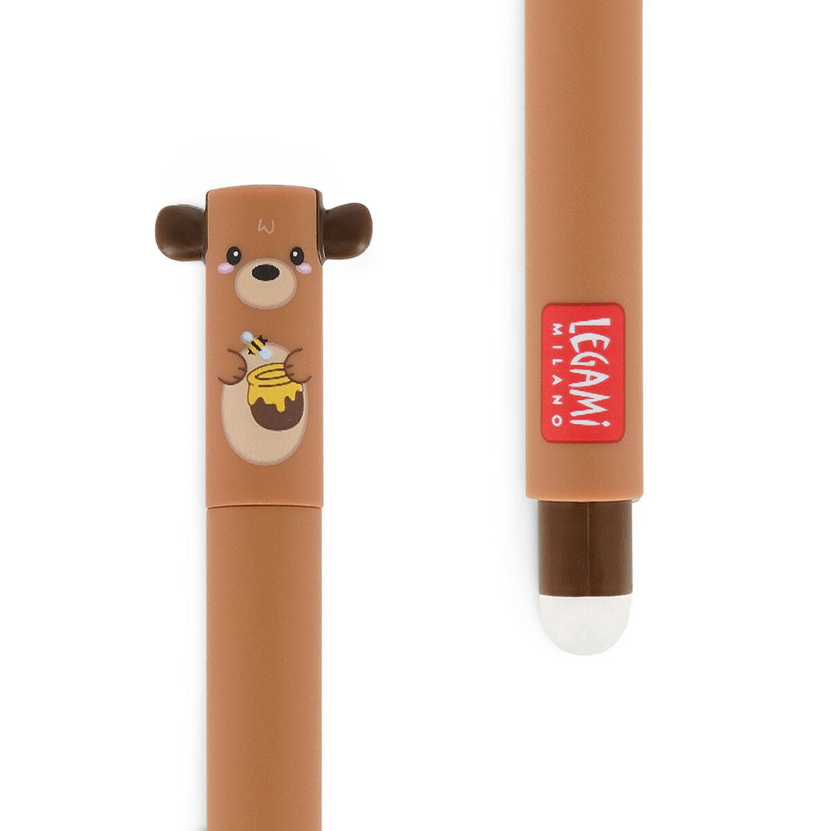 Animal Head Erasable Gel Pen | Bear