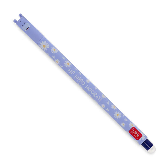 Animal Head Erasable Gel Pen | Hippo
