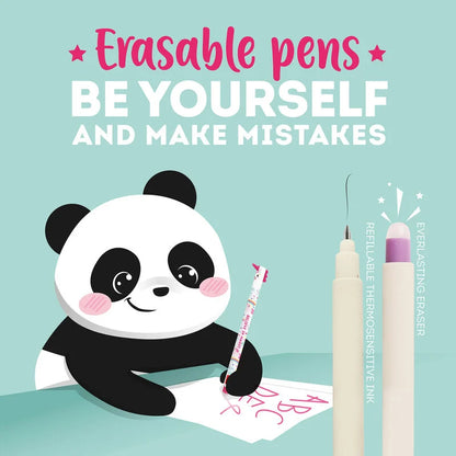 Animal Head Erasable Pen - Tiger