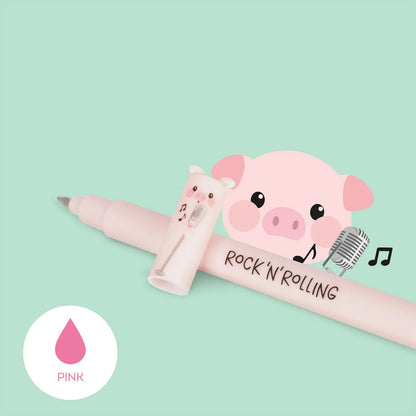 Farm Animal Erasable Gel Pen | Cow, Pig, Donkey or Rooster