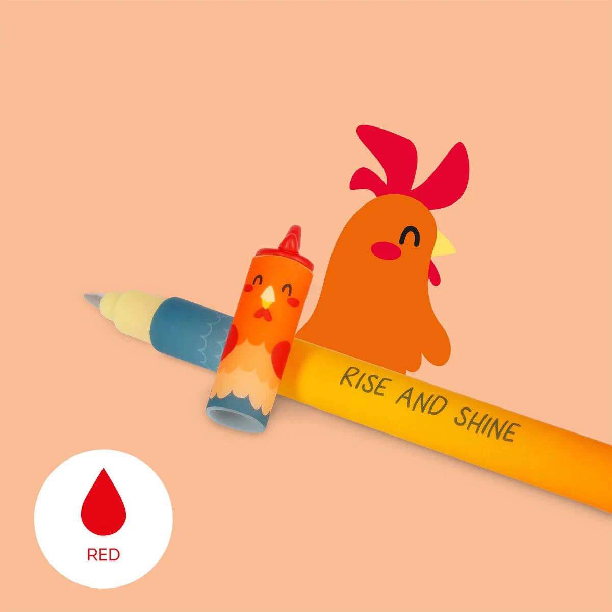 Farm Animal Erasable Gel Pen | Cow, Pig, Donkey or Rooster