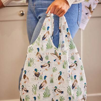 Farmhouse Ducks Roll-up Bag