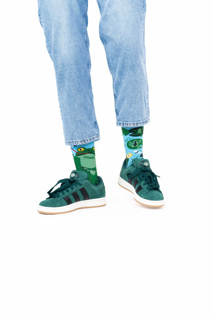Froggy Frog Crew Socks