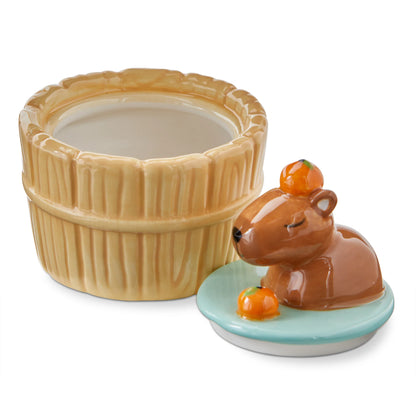 Capybara Lidded Trinket Box