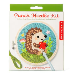 Punch Needle Kit Hedgehog