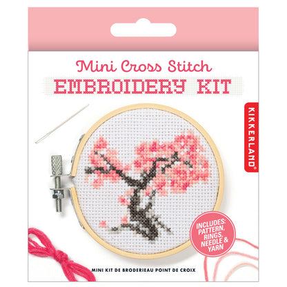 Mini Cross Stitch Embroidery Kit