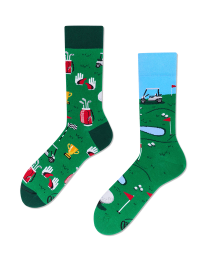 Golf Course Crew Socks