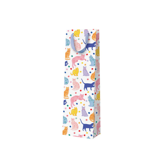 Cats Wine Gift Bag