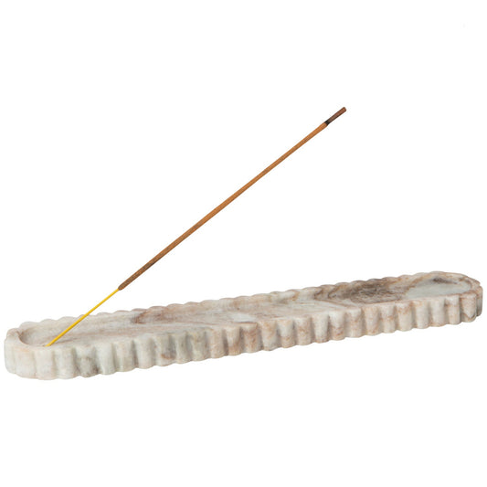 Brown Marble Incense Holder