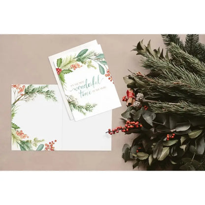 Holiday Wreath Card