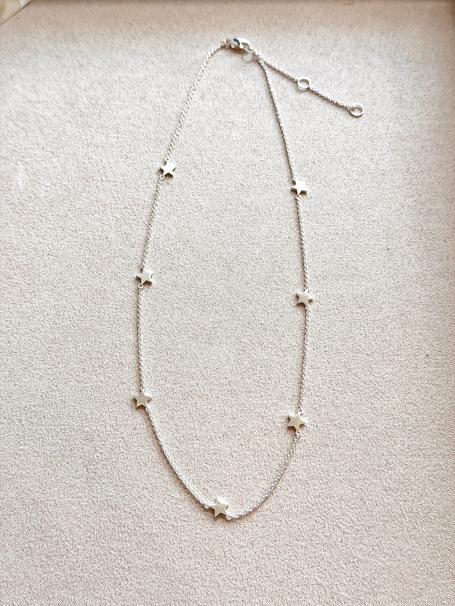 Short Star Station Necklace