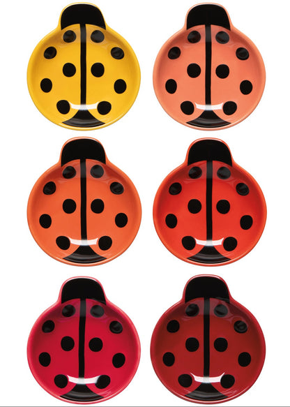Ladybugs Pinch Bowls Set of 6