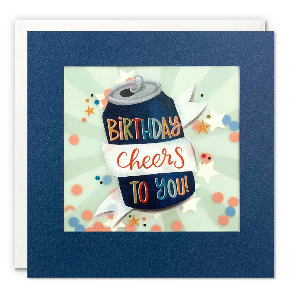 Birthday Cheers To You Confetti Card