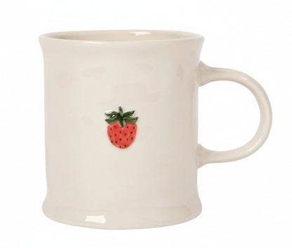 Strawberry Embossed Mug