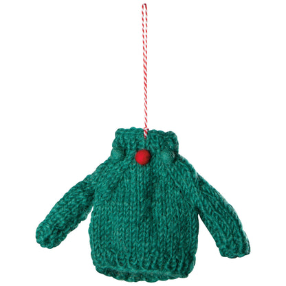 F17 - Merry Knitmas Felt Christmas Tree Ornaments