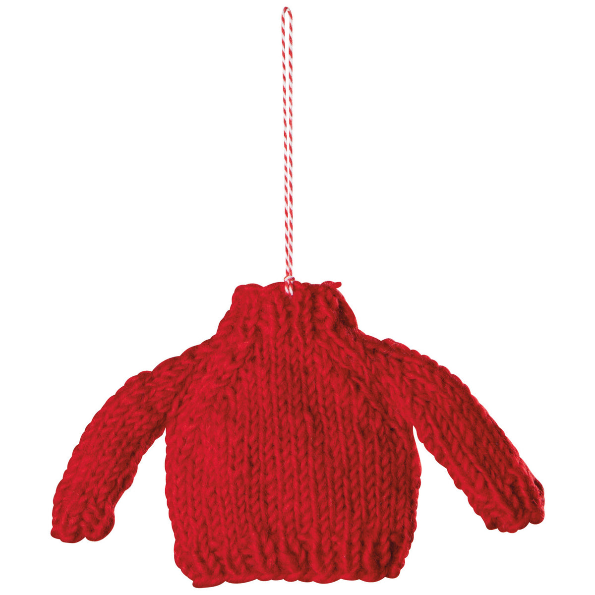F17 - Merry Knitmas Felt Christmas Tree Ornaments