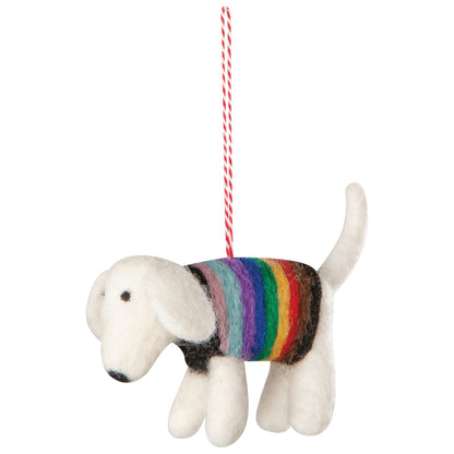 F19 - Love is Love Felt Christmas Tree Ornaments