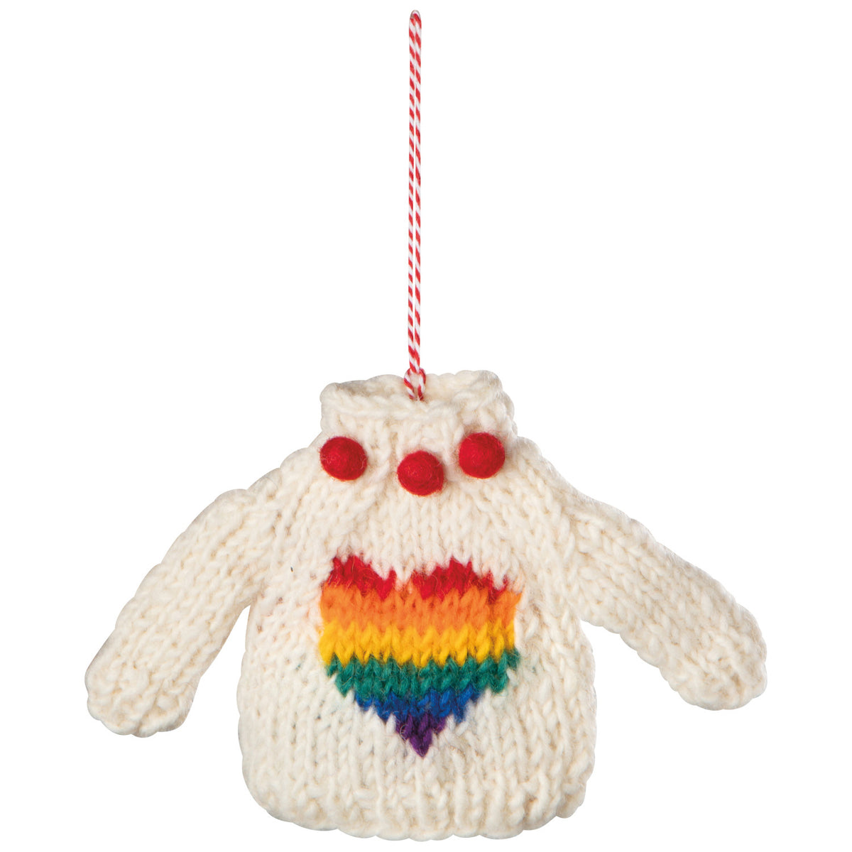 F19 - Love is Love Felt Christmas Tree Ornaments