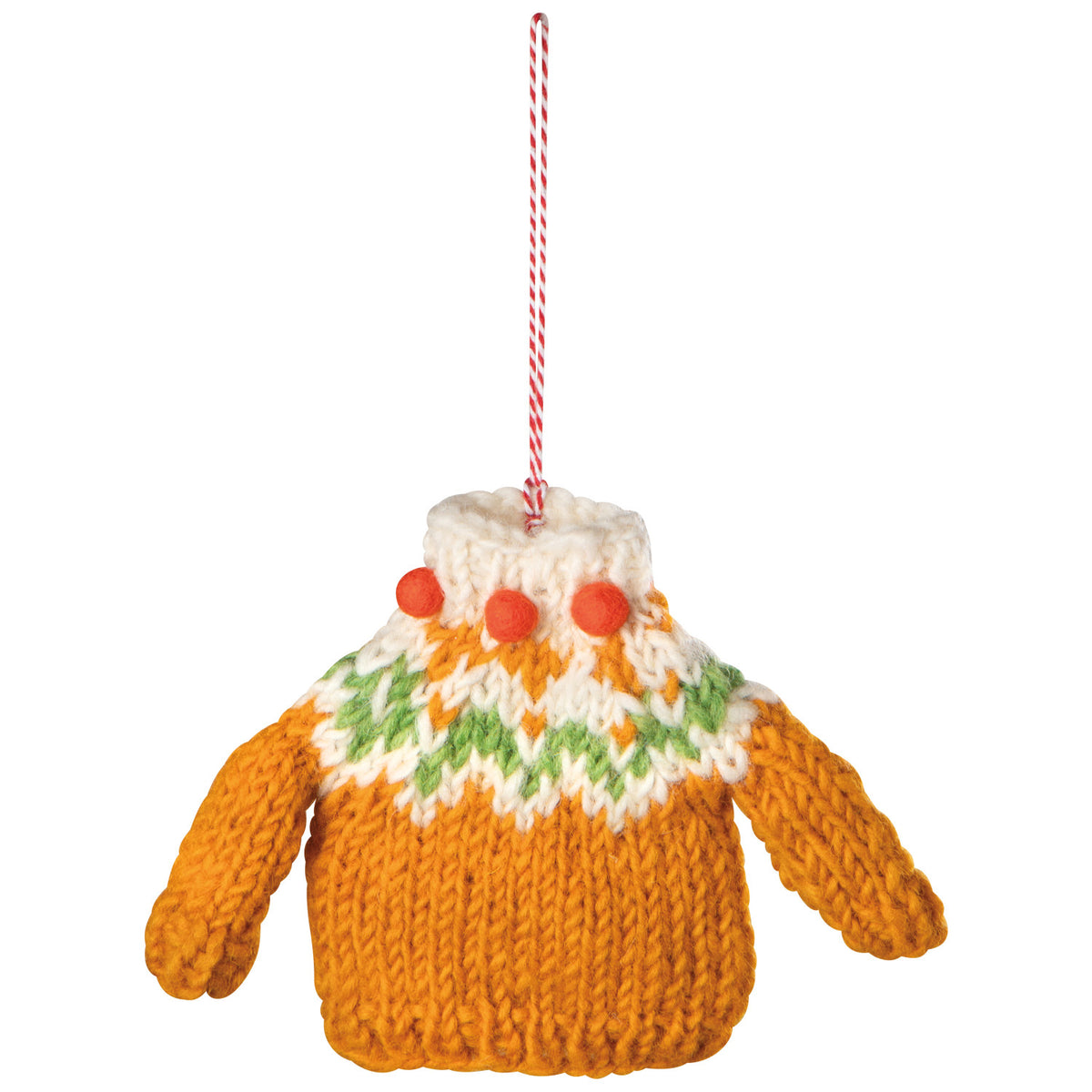 F18 - Sweater Party Felt Christmas Tree Ornaments