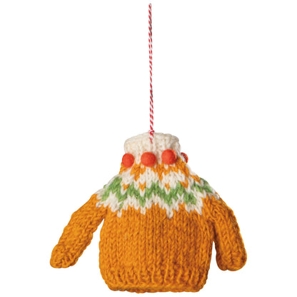 F18 - Sweater Party Felt Christmas Tree Ornaments