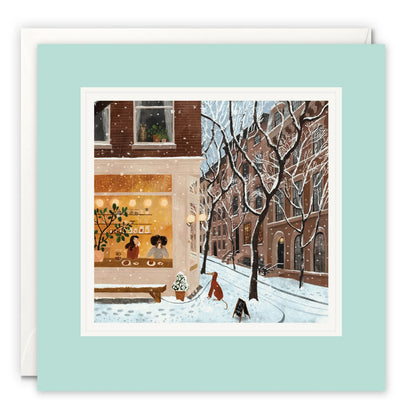 Coffee In The West Village Christmas Card