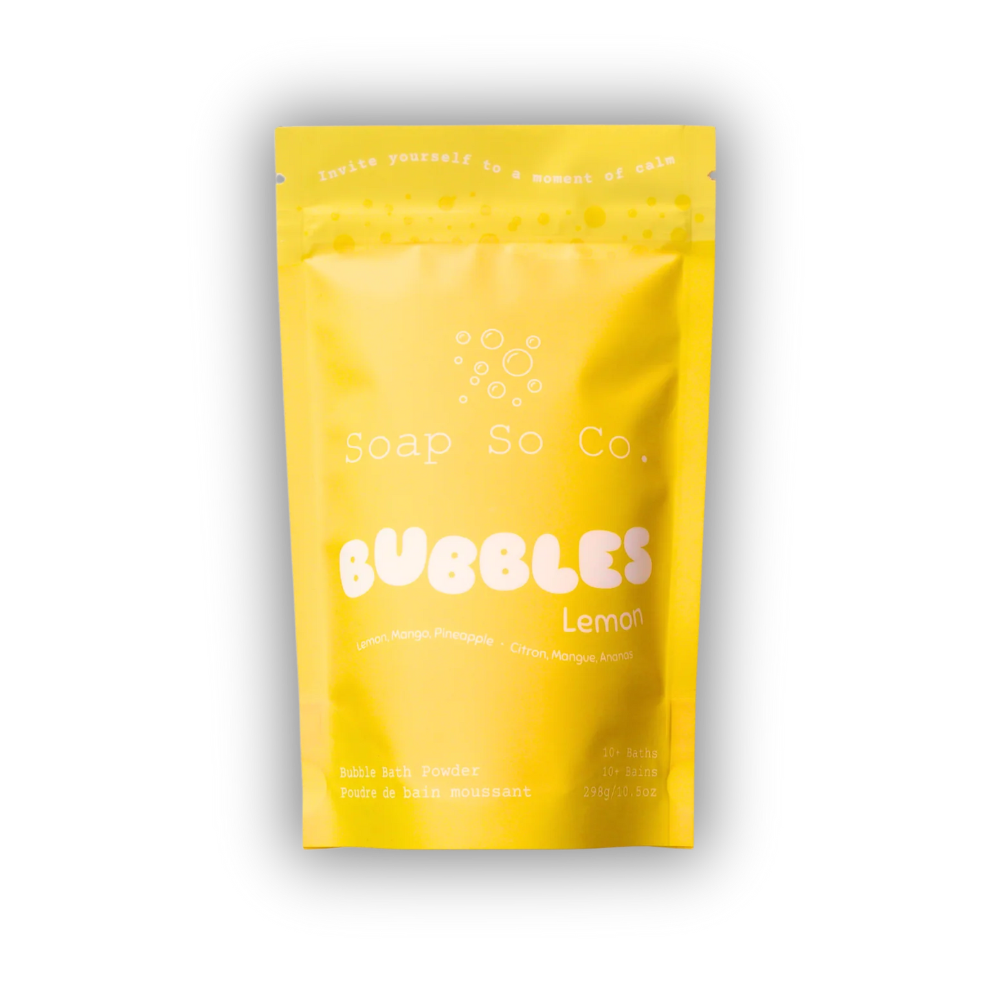 Lemon Bubble Bath Powder
