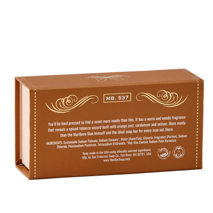 Man Bar Moisture Rich Spiced Tobacco Soap