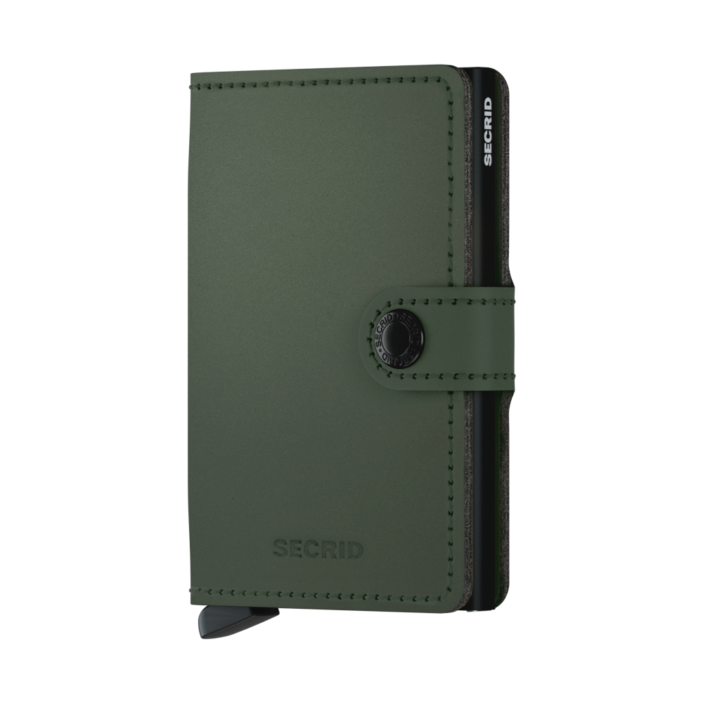 Miniwallet Matte Green Black