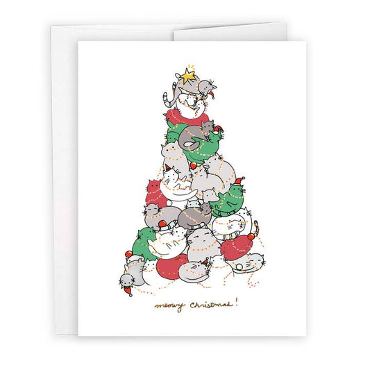 Meowy Christmas Card