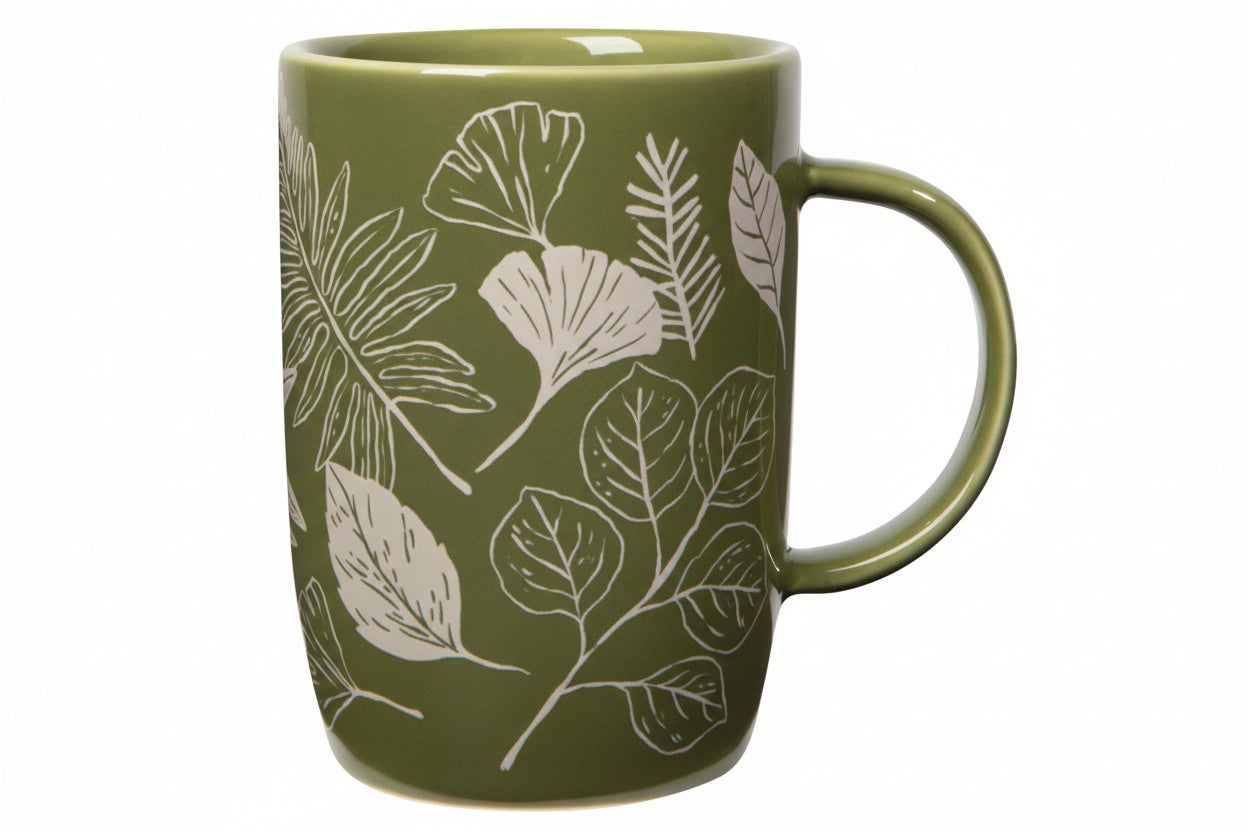 Fern & Frond Tall Mug