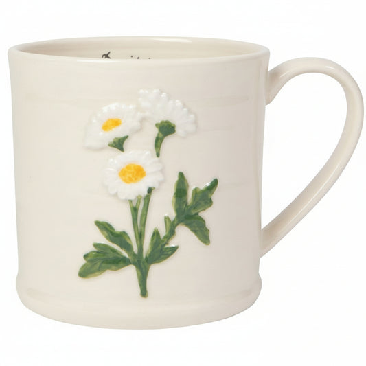 Daisy Embossed Mug