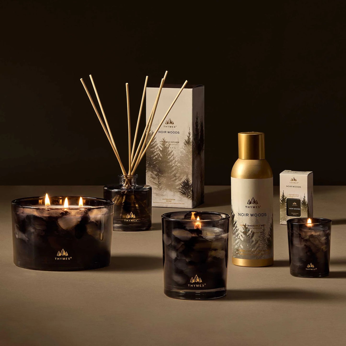 Noir Woods Petite Reed Diffuser