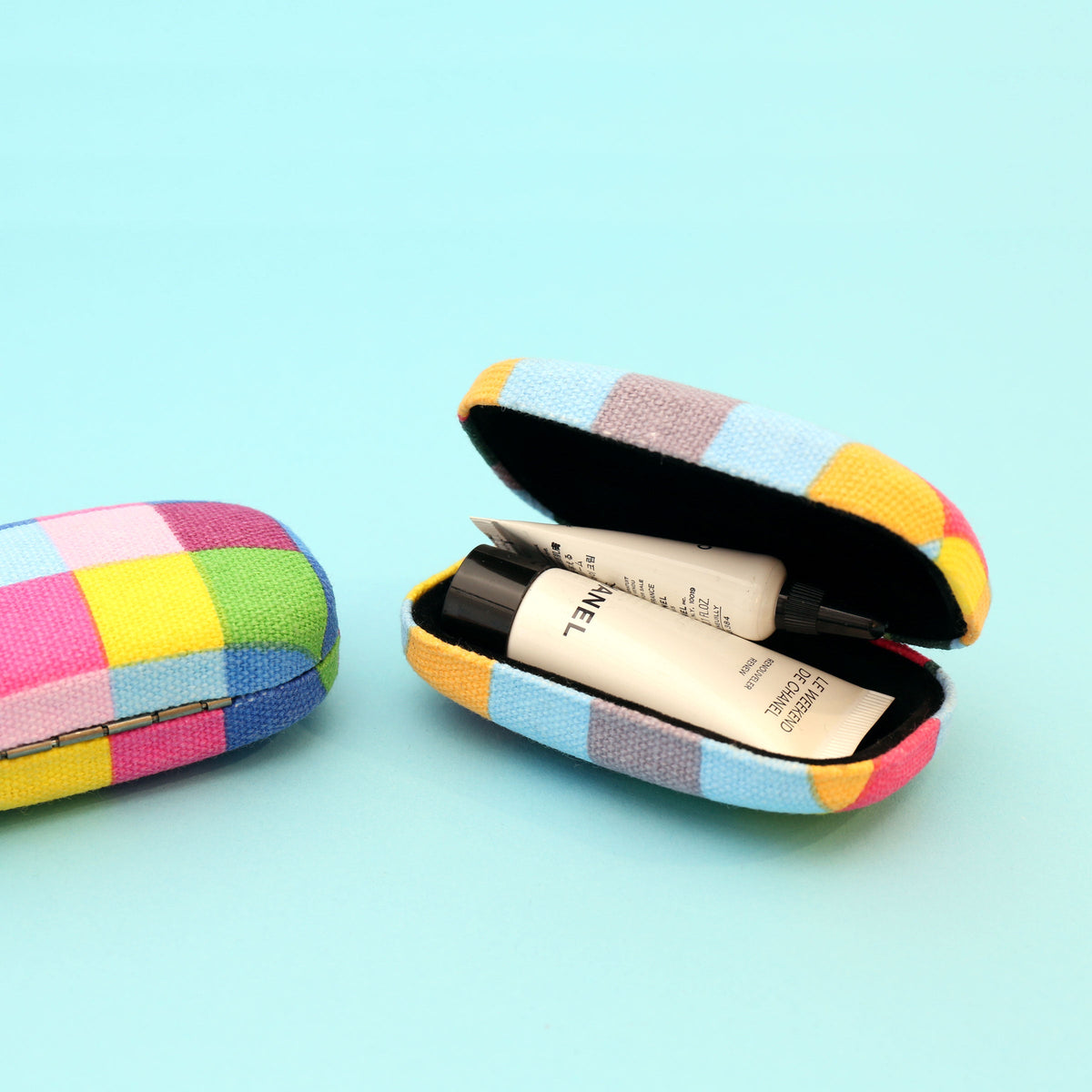 Travel Case Plaid Assorted