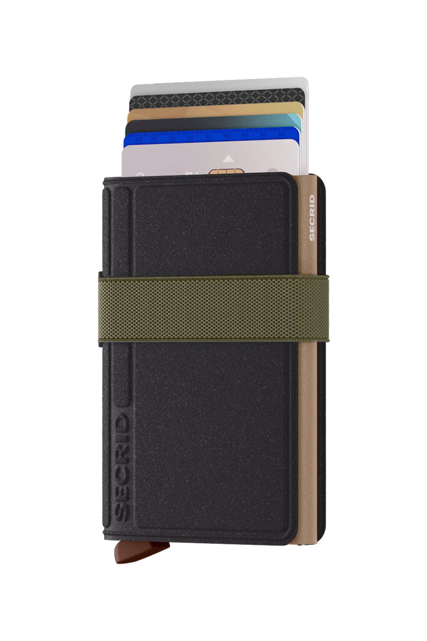 Bandwallet Liba Black-Olive (non-leather)