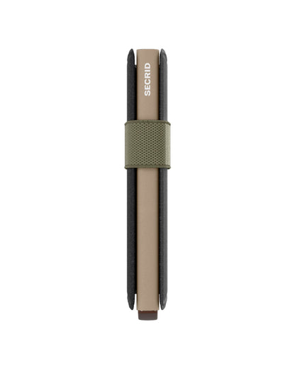 Bandwallet Liba Black-Olive (non-leather)