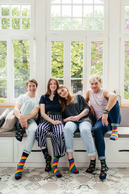 Over The Rainbow Crew Socks