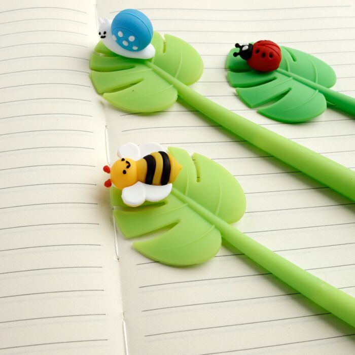 Botanical Gardens Bumble Bee, Ladybird & Snail Leave Fine Tip Pen
