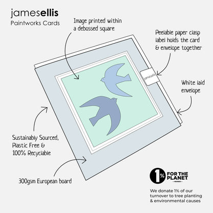 Treen Gull Art Card